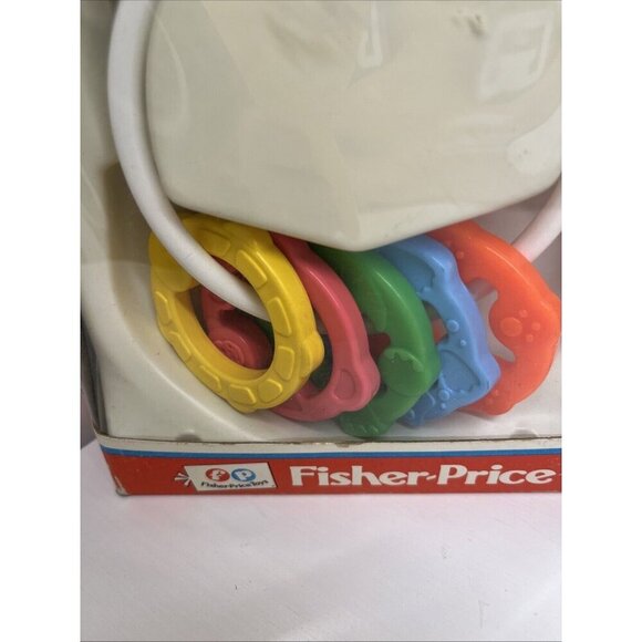 Vintage Fisher Price 430 Animal Ring Crib & Playpen No 405 unopened NOS 1981 - Picture 5 of 12